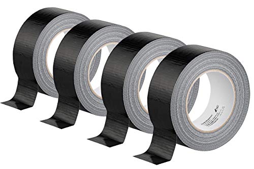 agt-gewebe-klebeband-schwarz-48mm-x-50m-4er-set-reissfest image 5