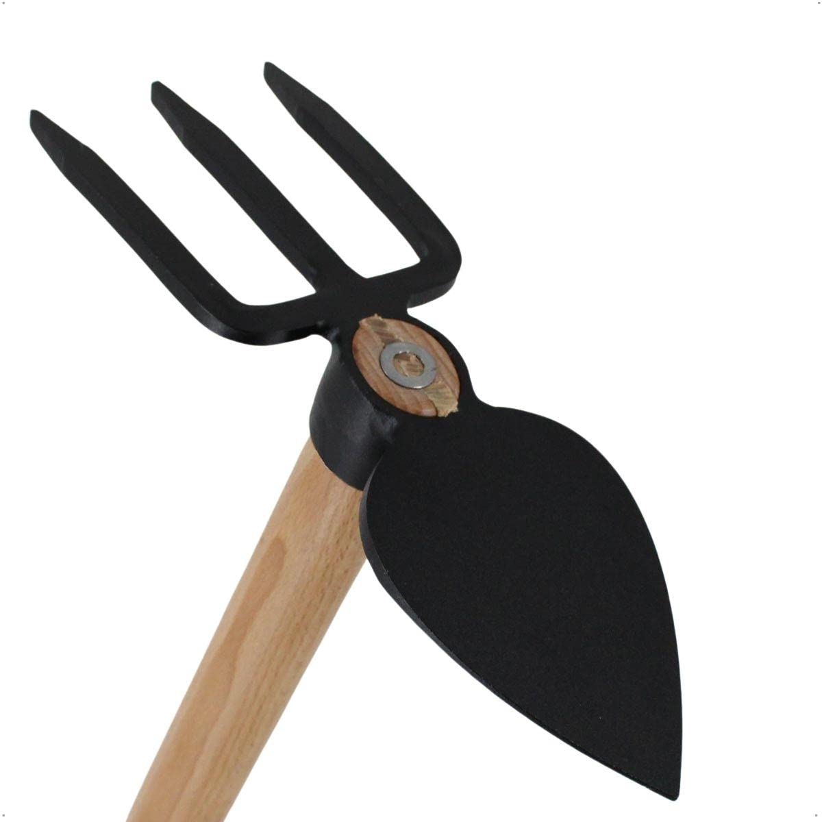 galaflor-doppelhacke-50cm-gartenhacke-herzform-holzgriff image 4