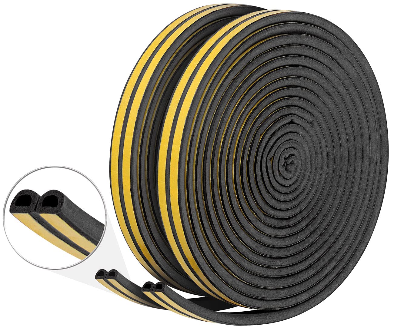 agt-klebstoffe-fensterdichtband-d-profil-schwarz-32m-2er-set image 2
