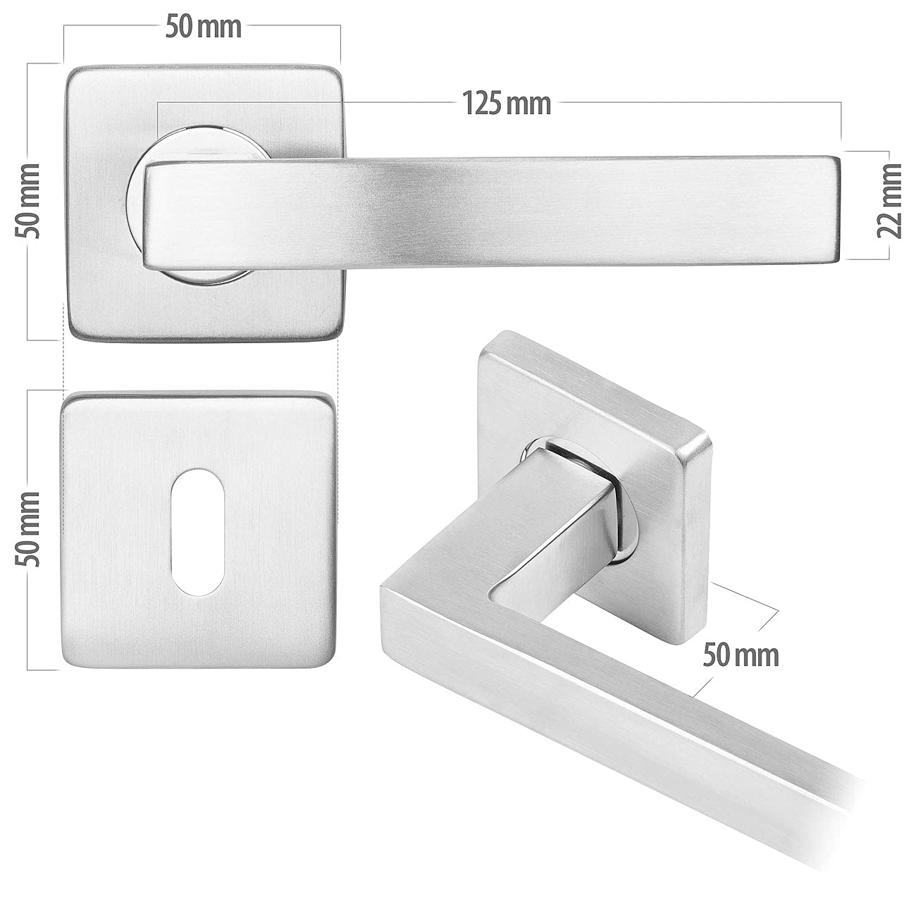 agt-t-rbeschlag-2er-set-edelstahl-rosette-eckig-silber image 3