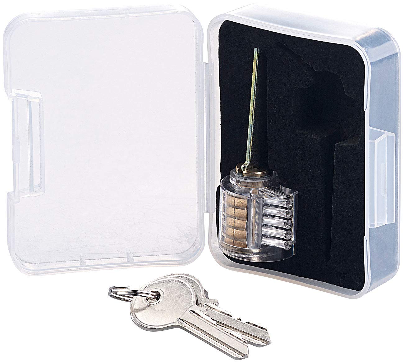 agt-bungsschloss-lockpicking-set-2-t-rschl-sser-transparent image 5