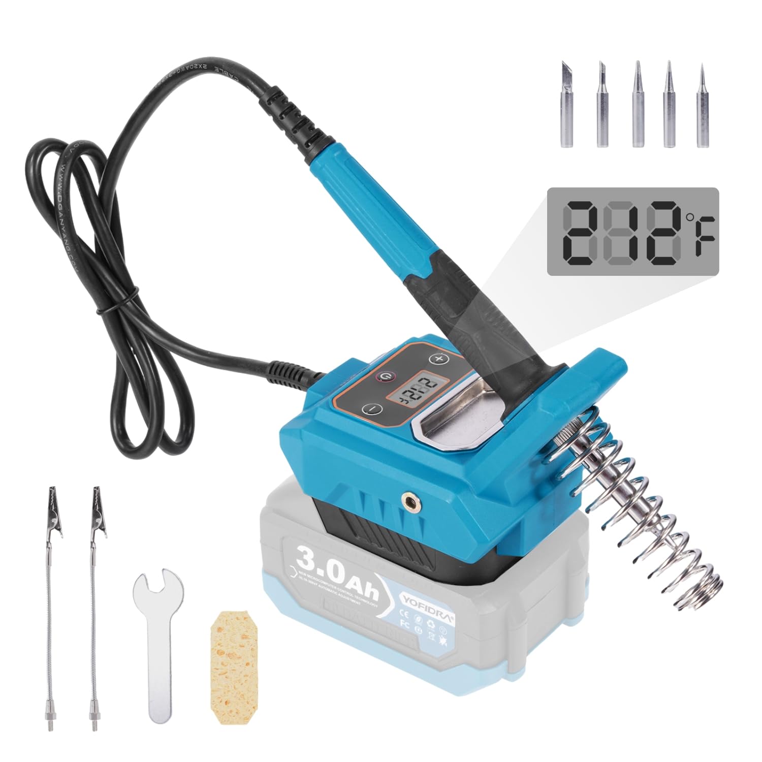 yofidra-tool-accessories-akku-l-tkolben-60w-f-r-makita-18v-mit-spitzen image 1
