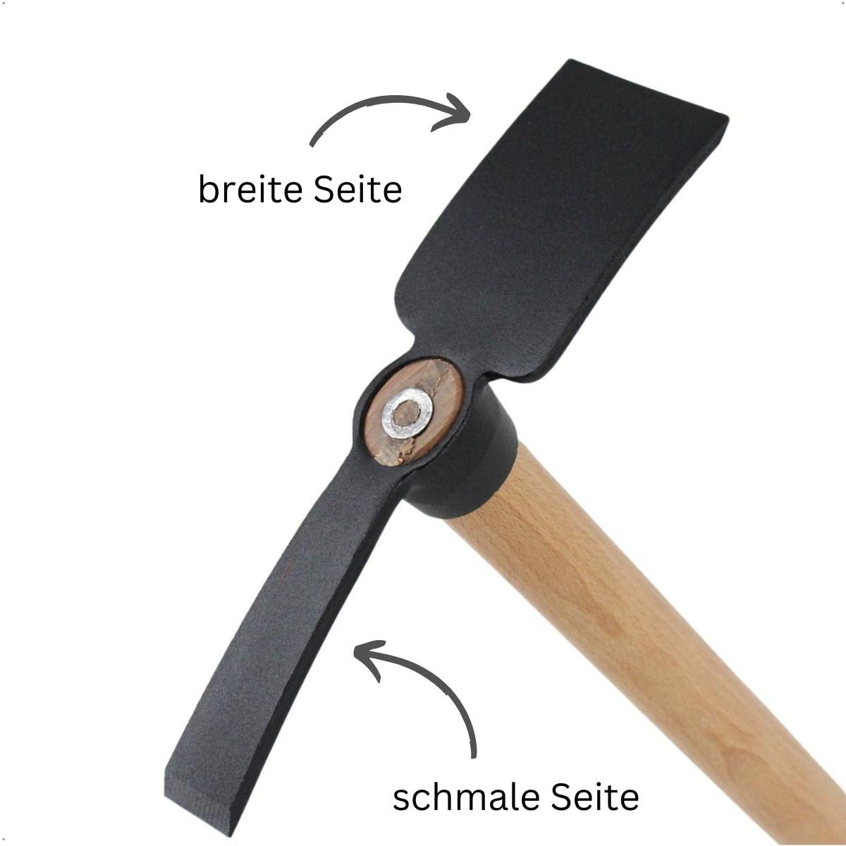 galaflor-kleinhacke-stahl-50cm-holz-griff image 7