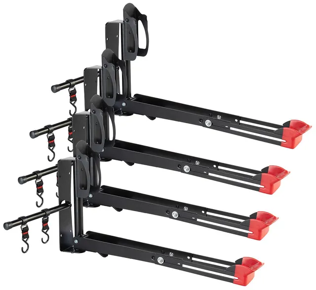 agt-fahrrad-wandhalterung-4er-set-schwenkbar-bis-35-kg image 1