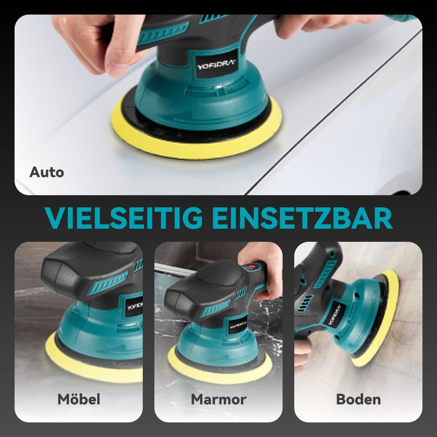 yofidra-automotive-tools-21v-akku-poliermaschine-150mm-mit-2-akkus image 7
