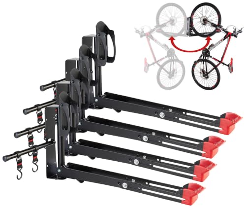 agt-fahrrad-wandhalterung-4er-set-schwenkbar-bis-35-kg image 7