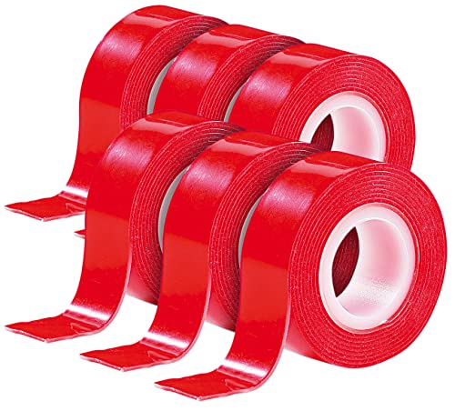 agt-power-zip-doppelseitiges-klebeband-19mm-x-1-5m-6er-pack-stark image 3