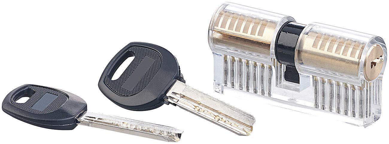 agt-bungsschloss-lockpicking-set-2-t-rschl-sser-transparent image 2