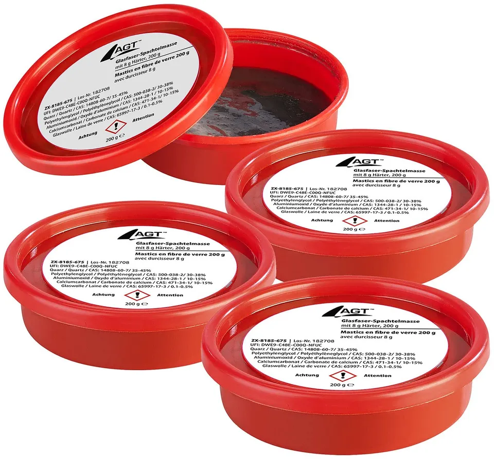 agt-kfz-reparatur-sets-glasfaserspachtel-4x200g-f-r-auto-rost image 1