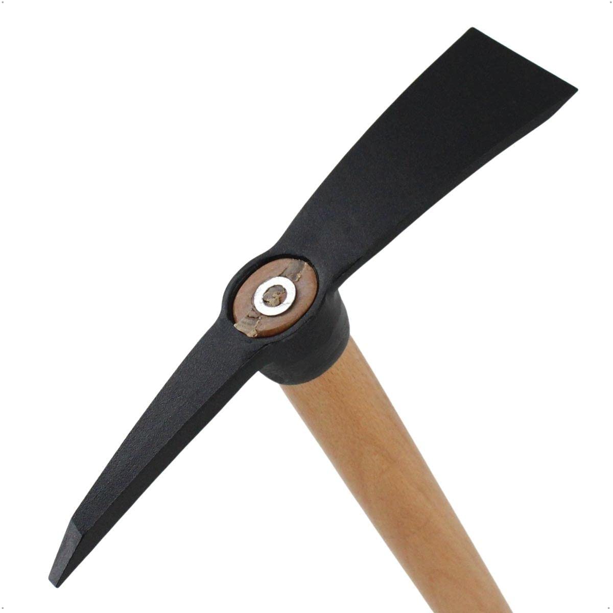 galaflor-gartenwerkzeuge-kleinpickel-51cm-stahl-holzgriff image 2