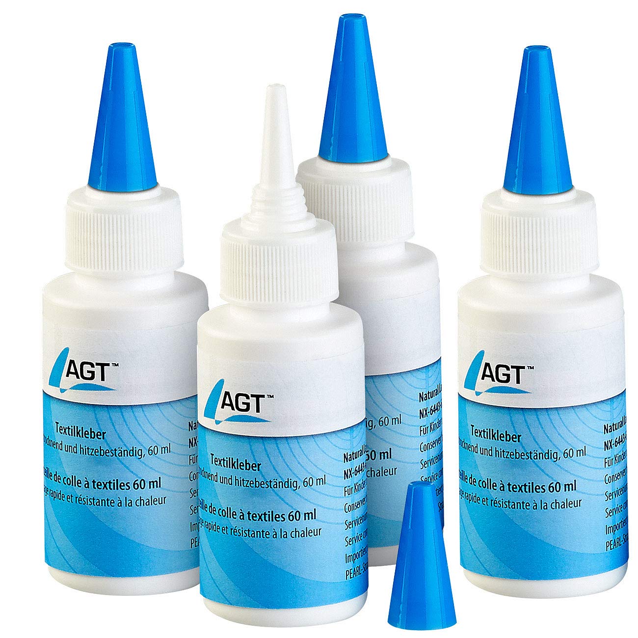 agt-textilkleber-wasserfest-4x-60-ml-stoffkleber-waschfest image 1