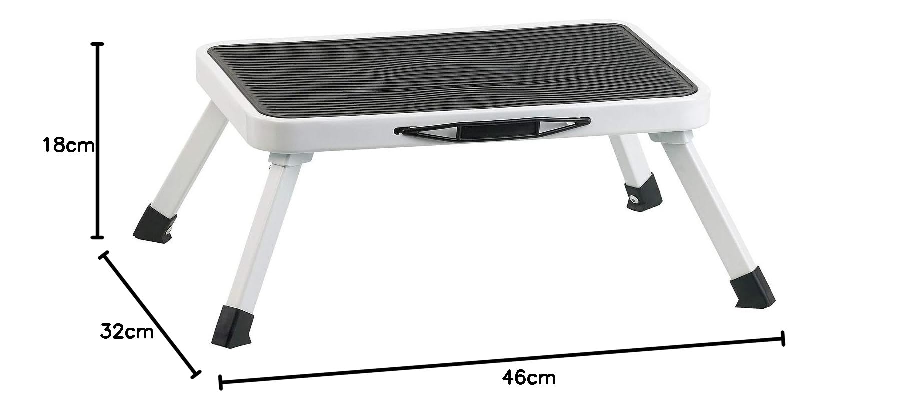 agt-klapptritt-stahl-150-kg-rutschfest-tritthocker-klappbar image 8