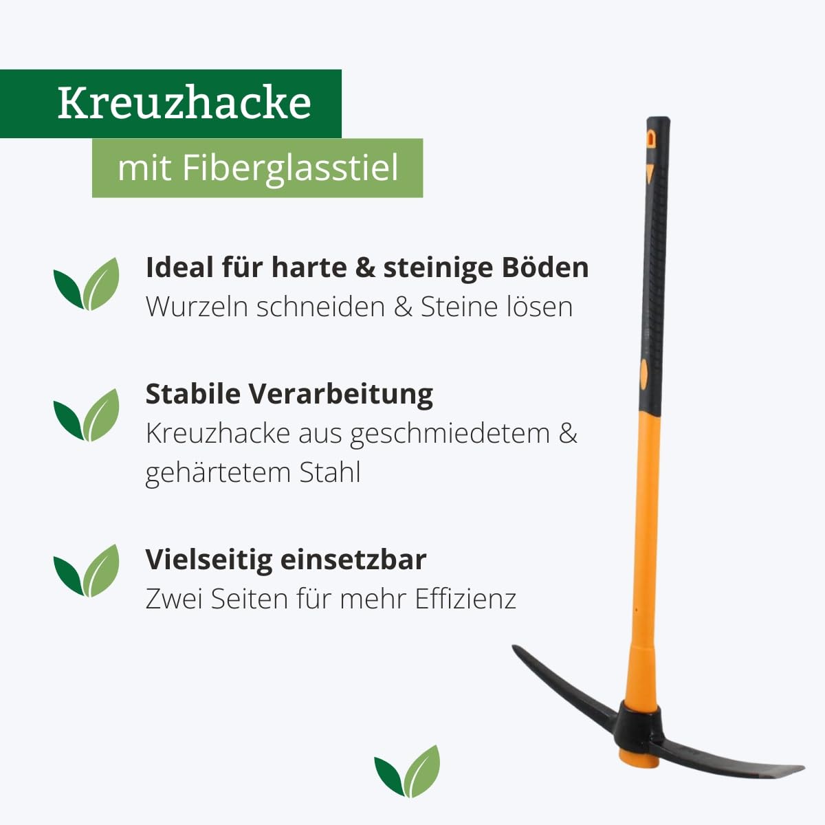 galaflor-kreuzhacke-1-5-kg-spitzhacke-mit-90-cm-fiberglasstiel image 6