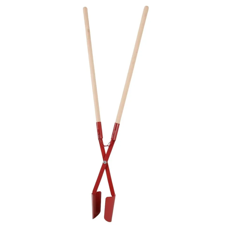 galaflor-handbagger-stahl-171-cm-mit-holzstiel-erdlochausheber image 1