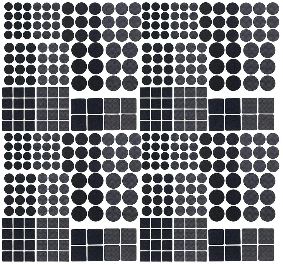agt-haushalt-filzgleiter-set-440-tlg-schwarz-4mm-selbstklebend image 1