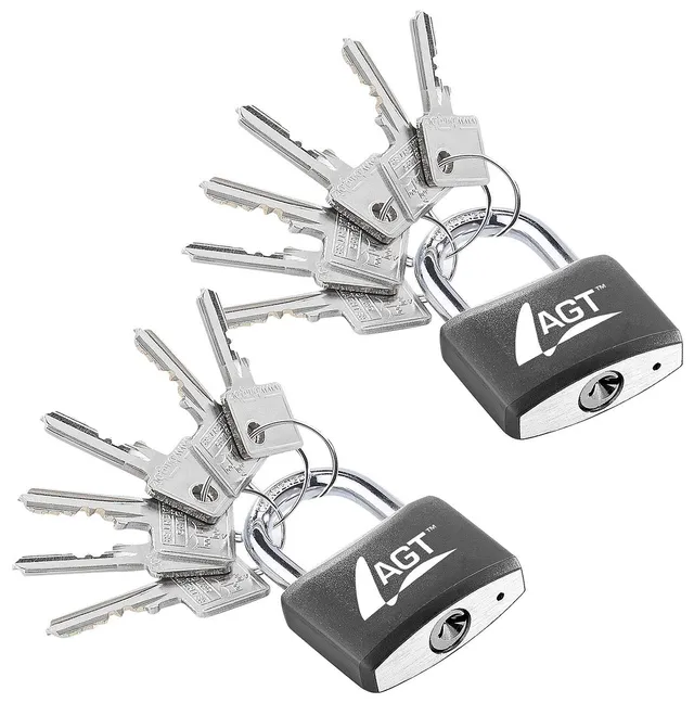 agt-2-vorh-ngeschl-sser-aluminium-43mm-mit-12-schl-sseln image 1