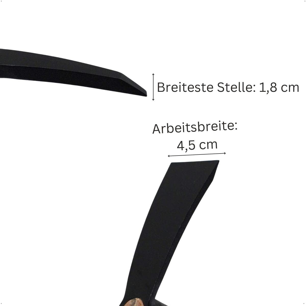 galaflor-gartenwerkzeuge-kleinpickel-51cm-stahl-holzgriff image 8
