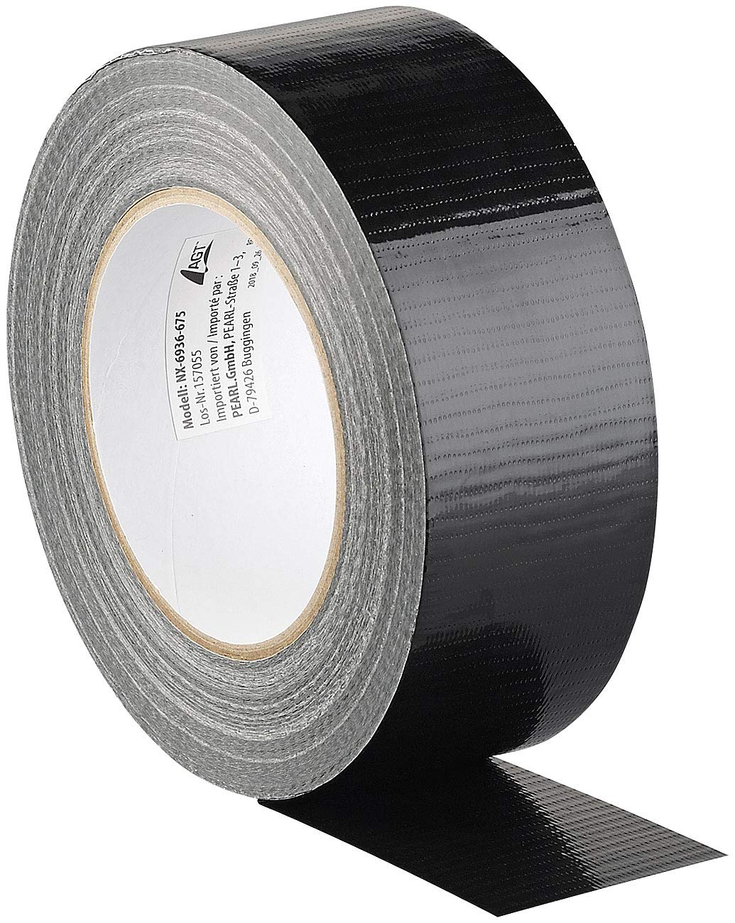 agt-gewebe-klebeband-schwarz-48mm-x-50m-4er-set-reissfest image 3
