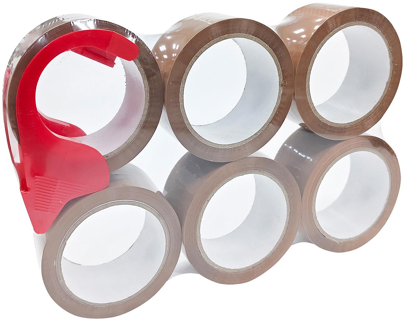 agt-paketband-abroller-mit-6-braunen-packb-ndern-hand-set image 5