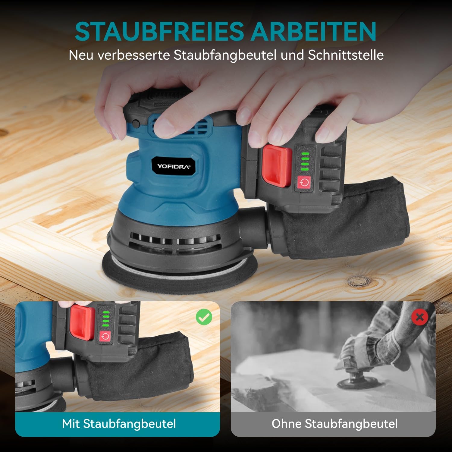 yofidra-woodworking-tools-akku-exzenterschleifer-125mm-mit-2-akkus-500w image 4