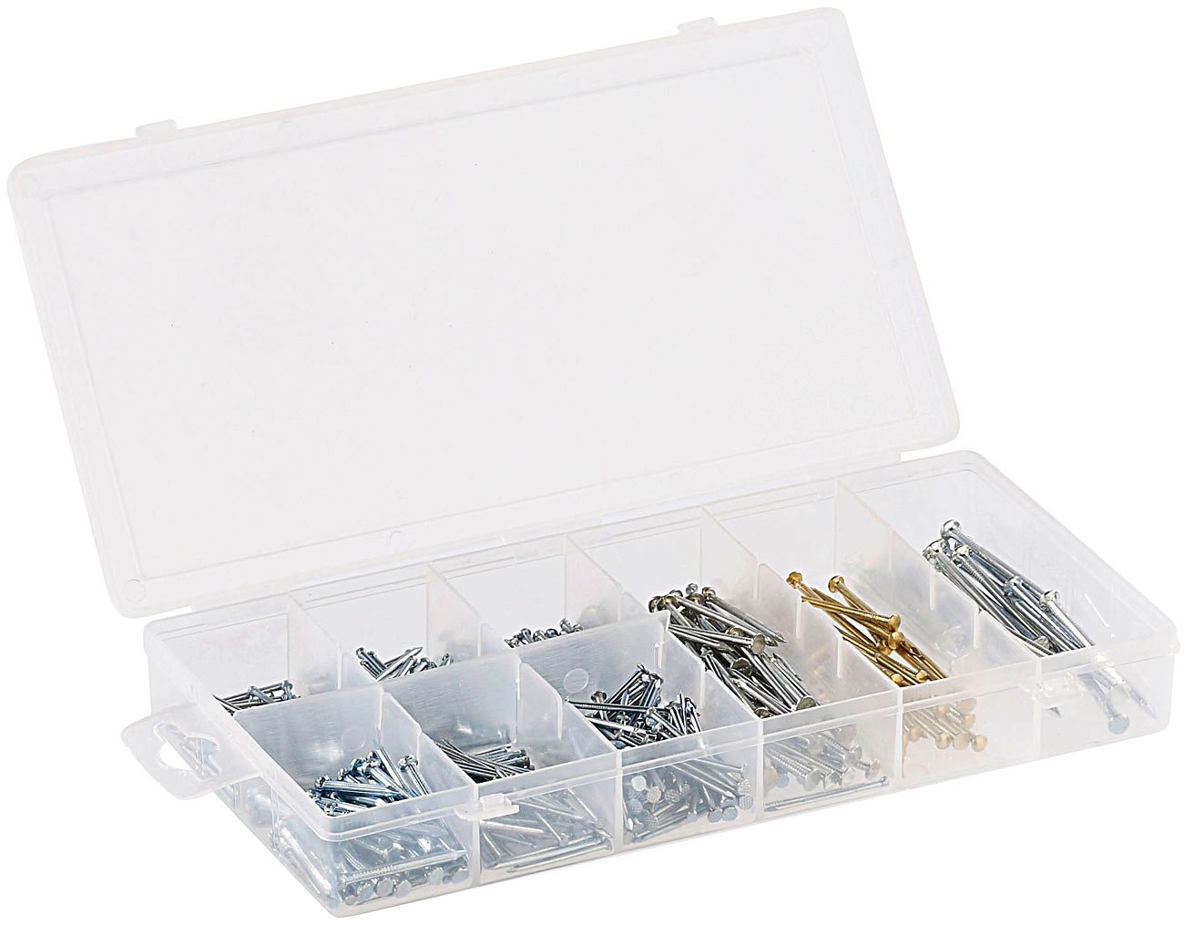 agt-sortierkasten-stahln-gel-550-teiliges-nagel-sortiment image 1