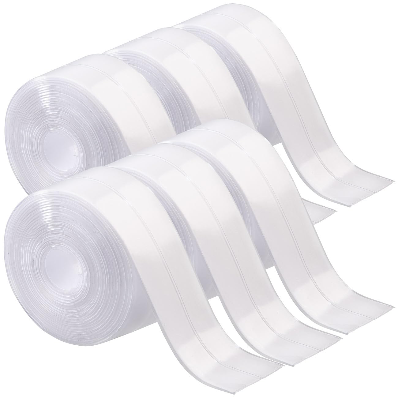 agt-dichtungsband-28mm-x-4m-transparent-6er-set-wasserdicht-selbstklebend image 1