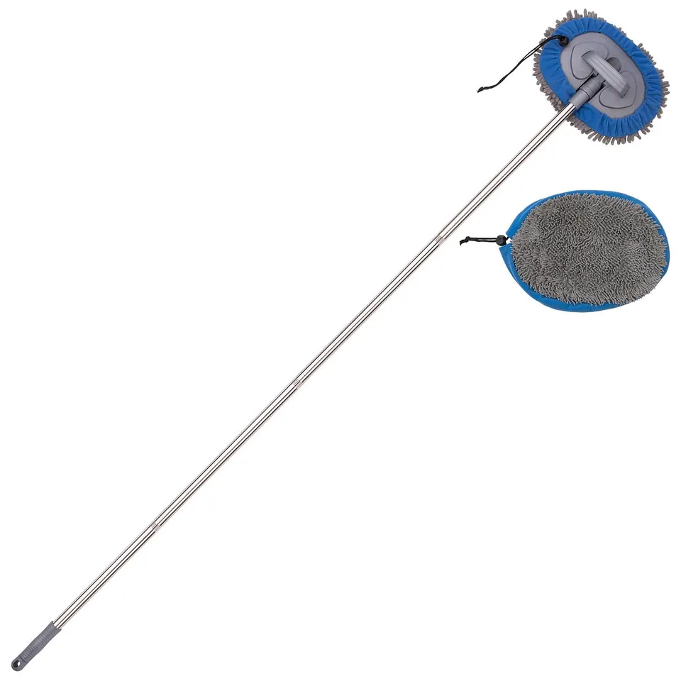 agt-2in1-autowaschmopp-teleskop-160-cm-mikrofaser-waschb-rste image 1