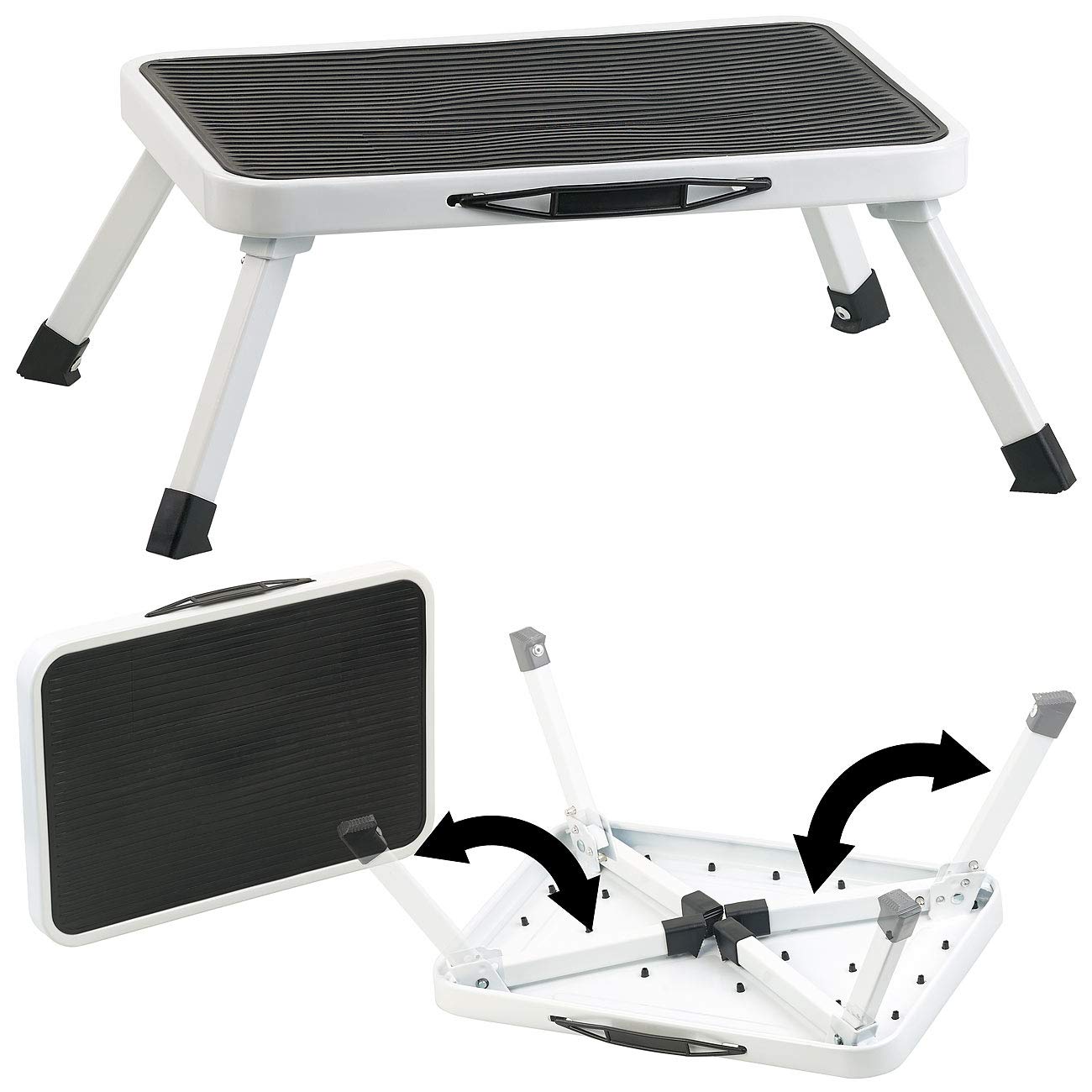 agt-klapptritt-stahl-150-kg-rutschfest-tritthocker-klappbar image 2