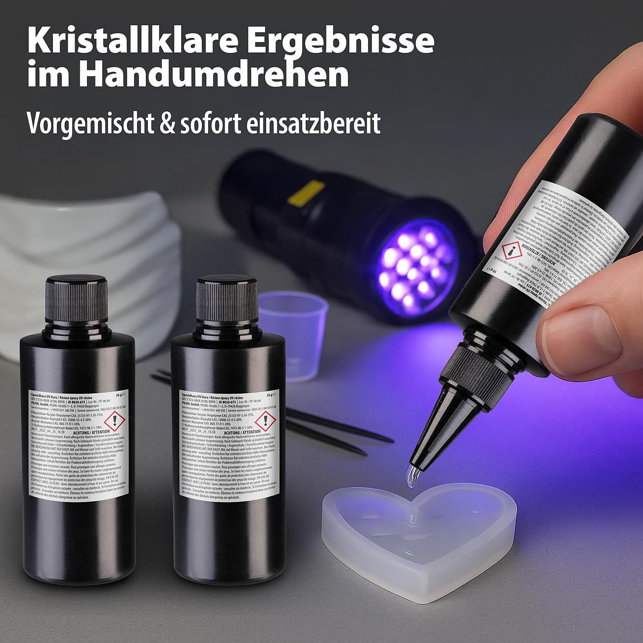 agt-uv-resin-kristallklar-2x-50g-set-mit-uv-lampe image 3