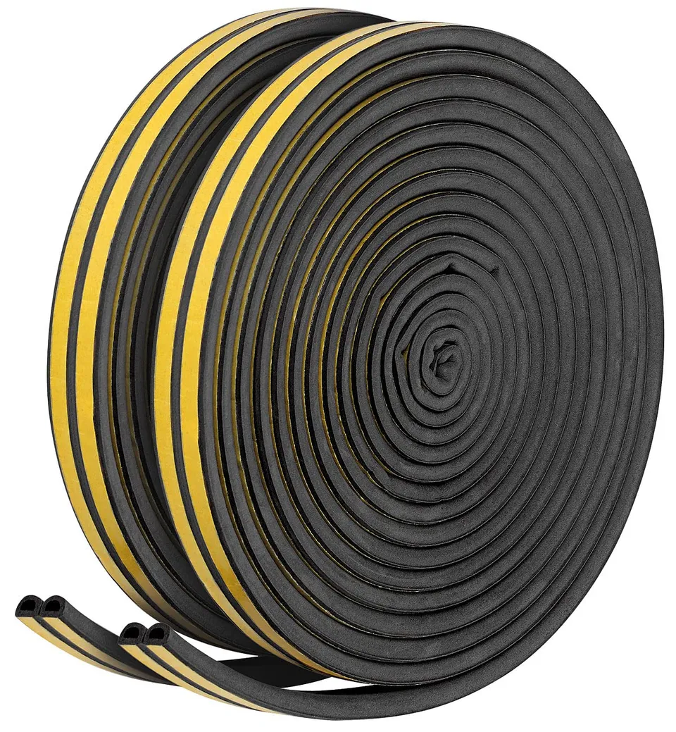 agt-klebstoffe-fensterdichtband-d-profil-schwarz-32m-2er-set image 1