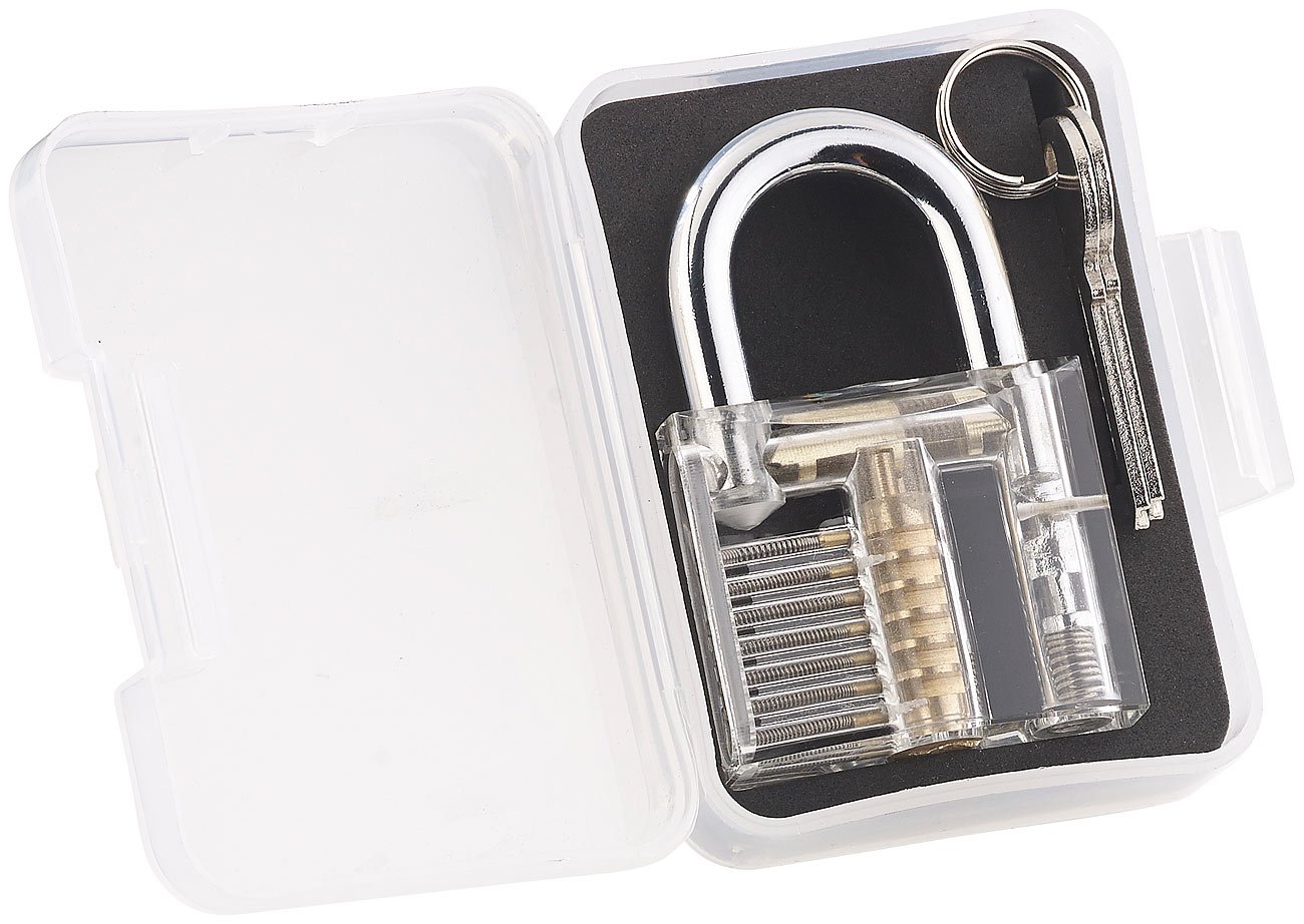agt-bungsschloss-lockpicking-set-17-teilig-transparent-dietrich image 3