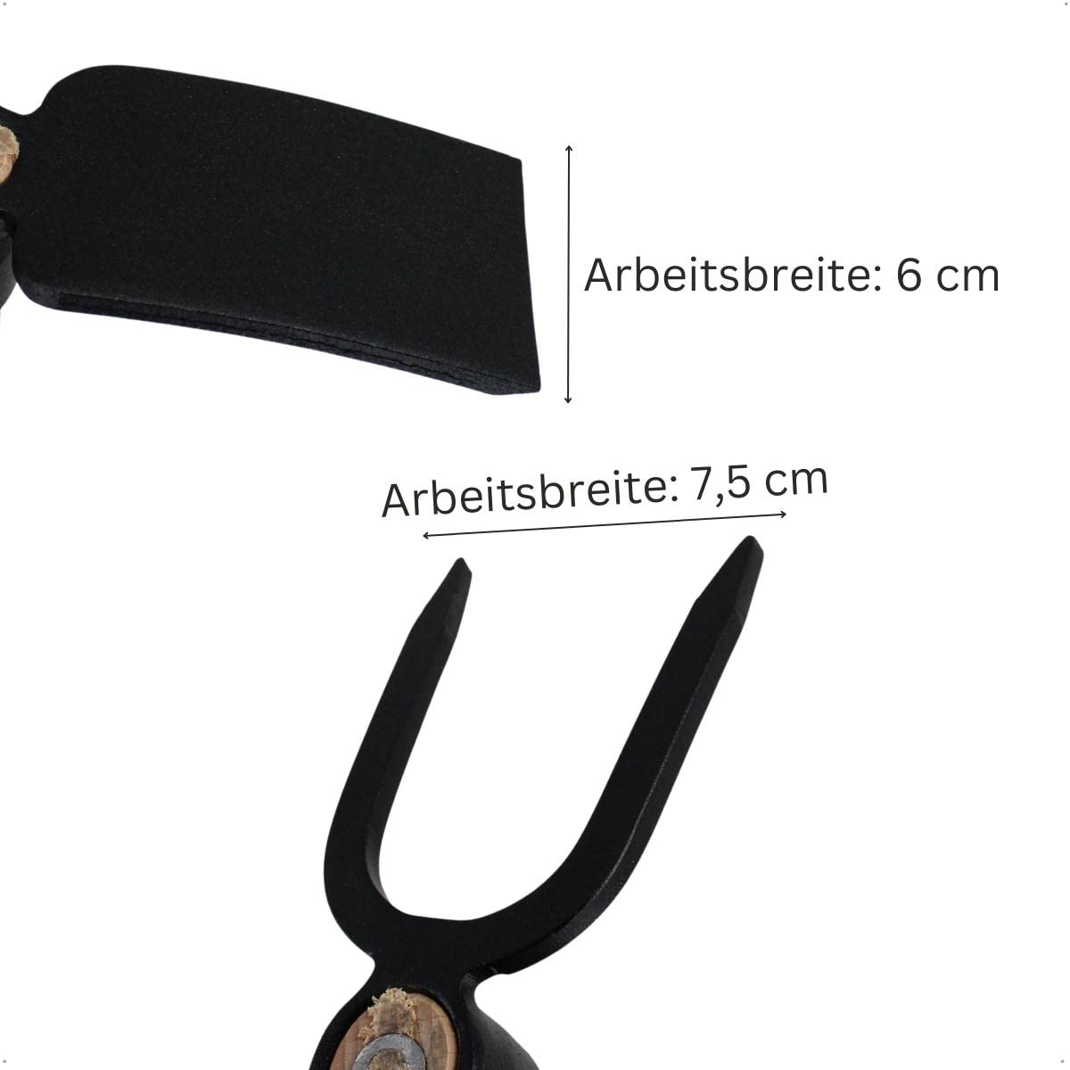 galaflor-gartenwerkzeuge-doppelhacke-50cm-stahl-2-zinken image 8