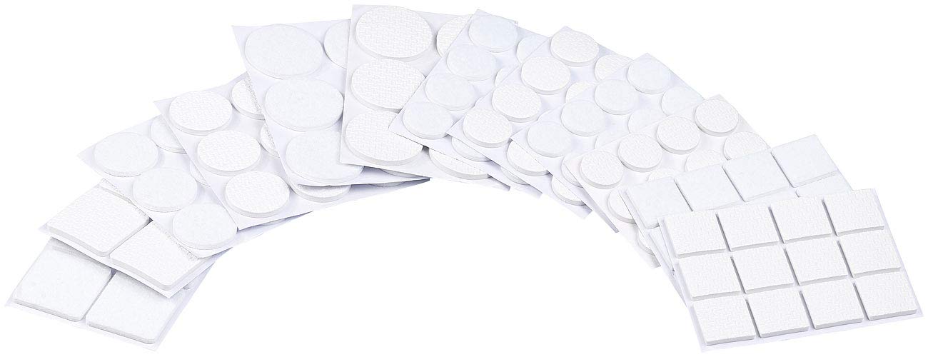 agt-haushalt-filzgleiter-set-440-tlg-wei-4mm-selbstklebend image 2