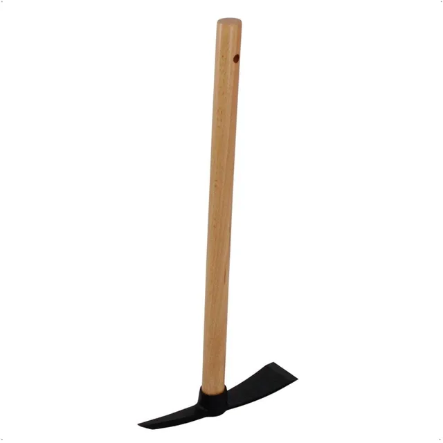 galaflor-gartenwerkzeuge-kleinpickel-51cm-stahl-holzgriff image 1