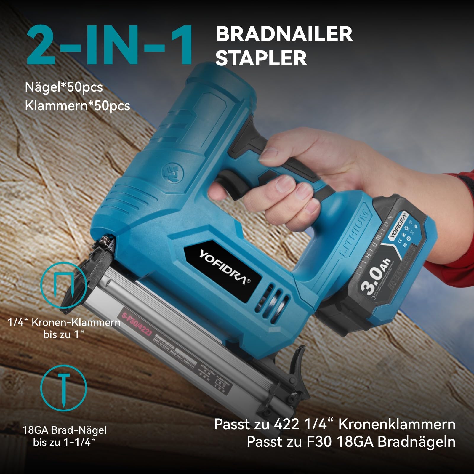 yofidra-akku-tacker-nagelpistole-2in1-mit-2-akkus image 2