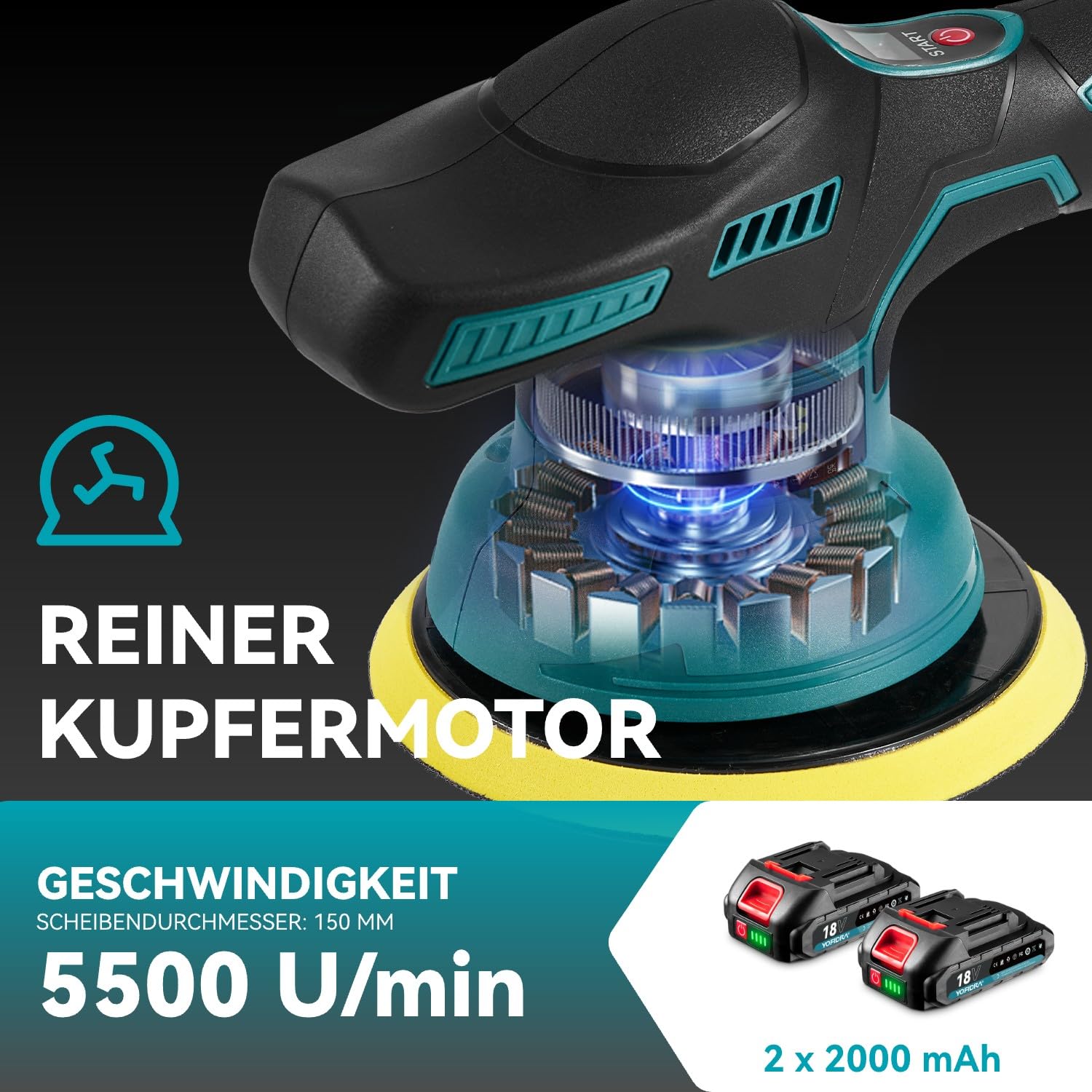 yofidra-automotive-tools-21v-akku-poliermaschine-150mm-mit-2-akkus image 3
