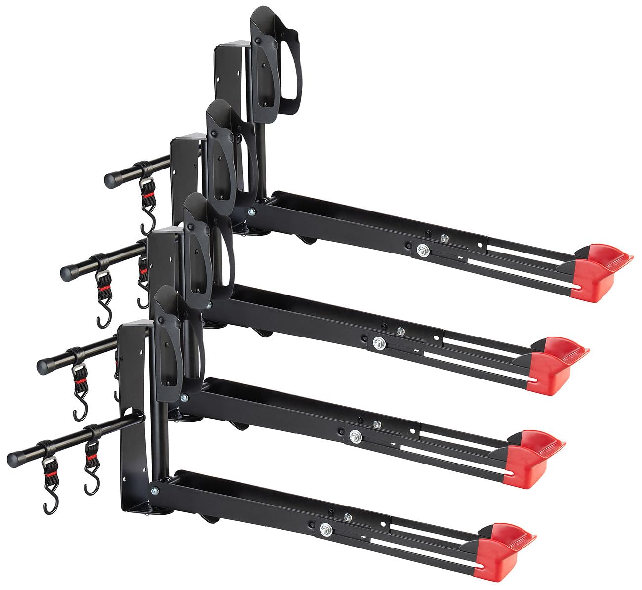 agt-fahrrad-wandhalterung-4er-set-schwenkbar-bis-35-kg image 1
