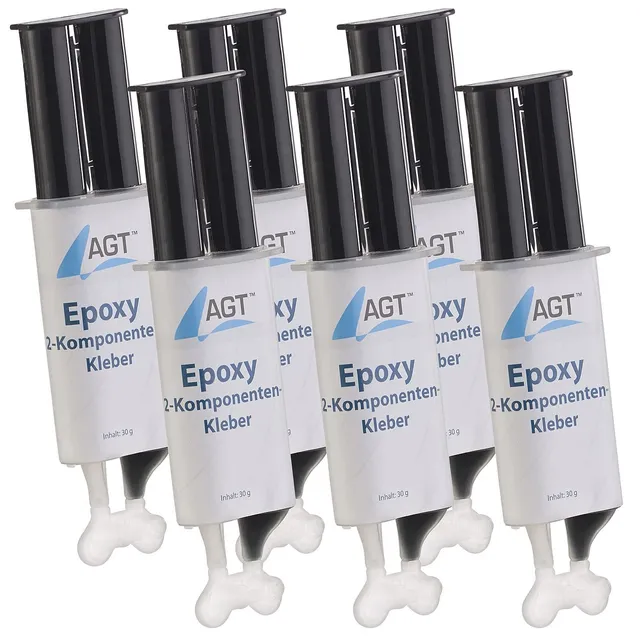 agt-epoxy-2k-kleber-metall-6er-pack-30-g-grau-extra-stark image 1