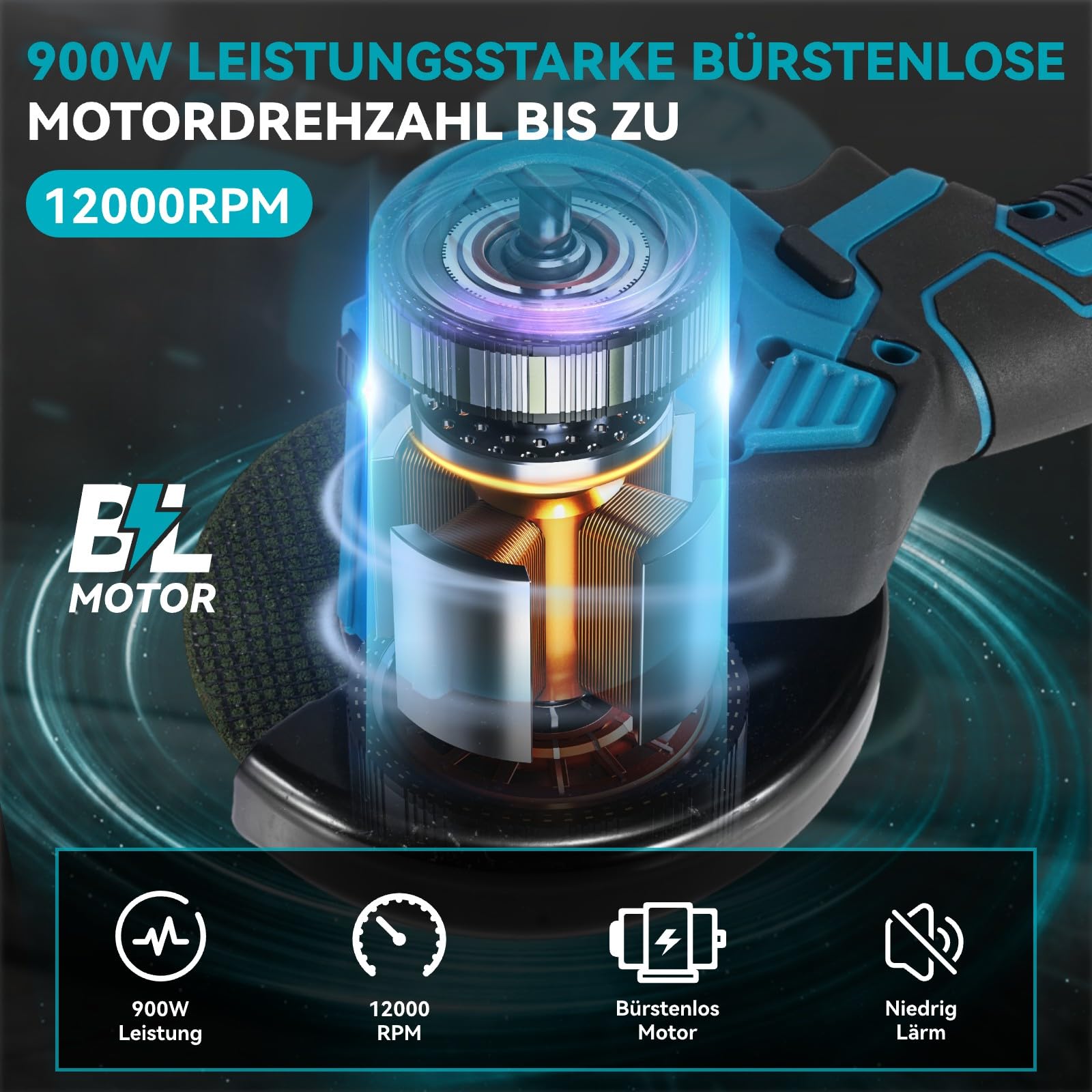 yofidra-110mm-mini-winkelschleifer-900w-mit-2-akkus-3-stufig image 3