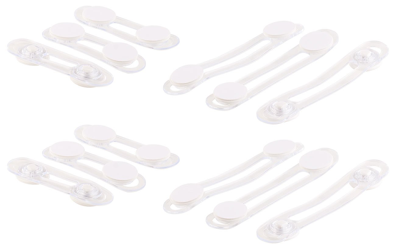 agt-haushalt-reinigung-babysicherung-schr-nke-12er-set-transparent image 1