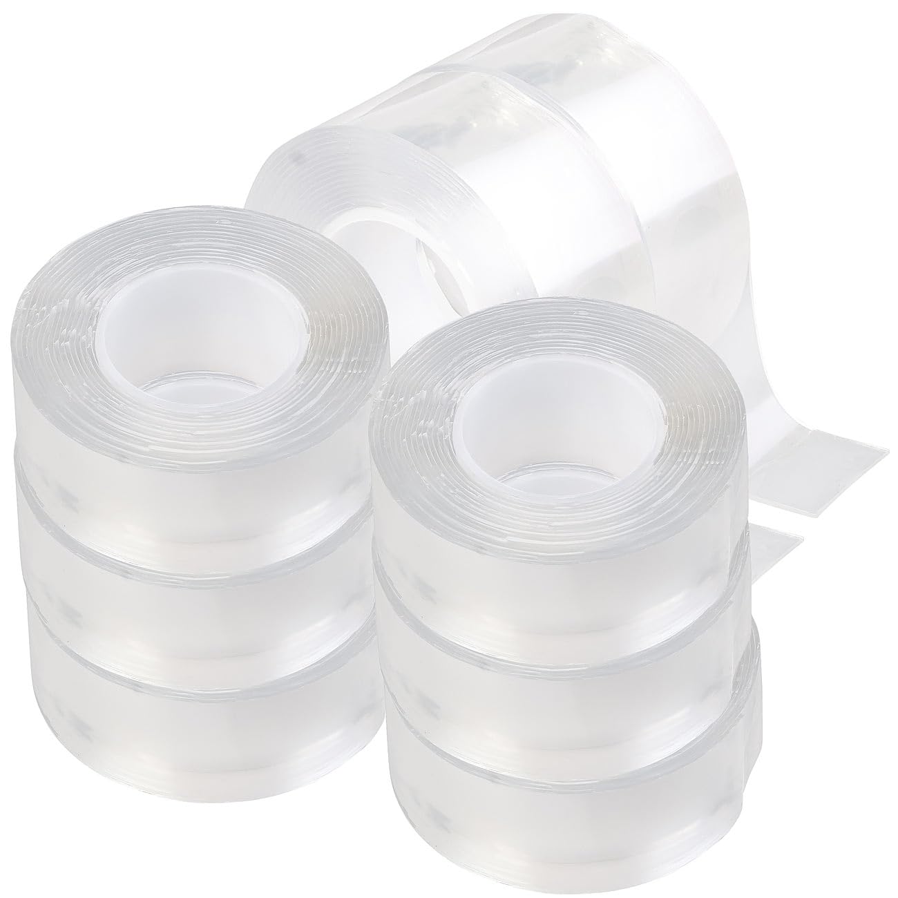 agt-nano-klebeband-doppelseitig-transparent-8er-set-24-m image 1