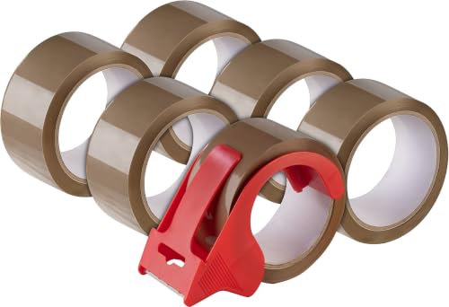 agt-paketband-abroller-mit-6-braunen-packb-ndern-hand-set image 8