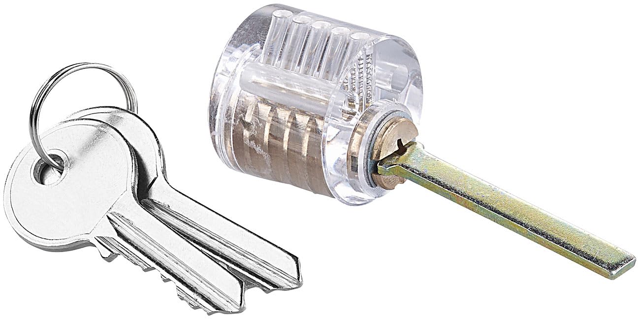 agt-bungsschloss-lockpicking-set-2-t-rschl-sser-transparent image 3