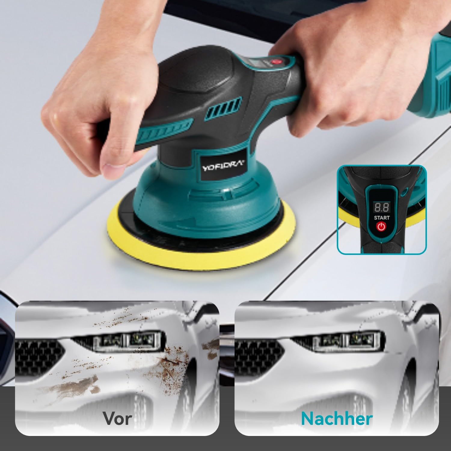 yofidra-automotive-tools-21v-akku-poliermaschine-150mm-mit-2-akkus image 5