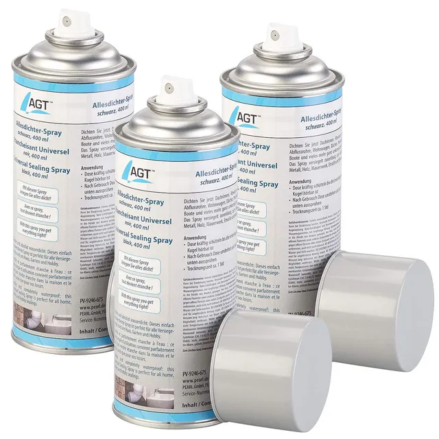 agt-allesdichter-spray-schwarz-3x-400-ml-wasserdicht image 1