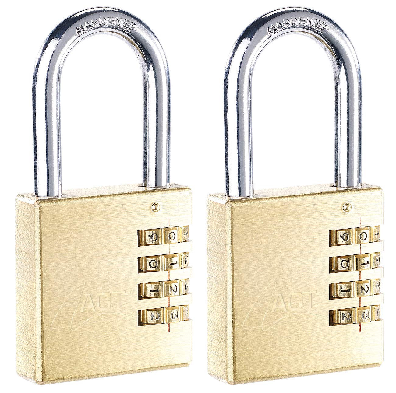 agt-vorh-ngeschloss-zahlencode-50-mm-4-stellig-2er-set-messing image 1