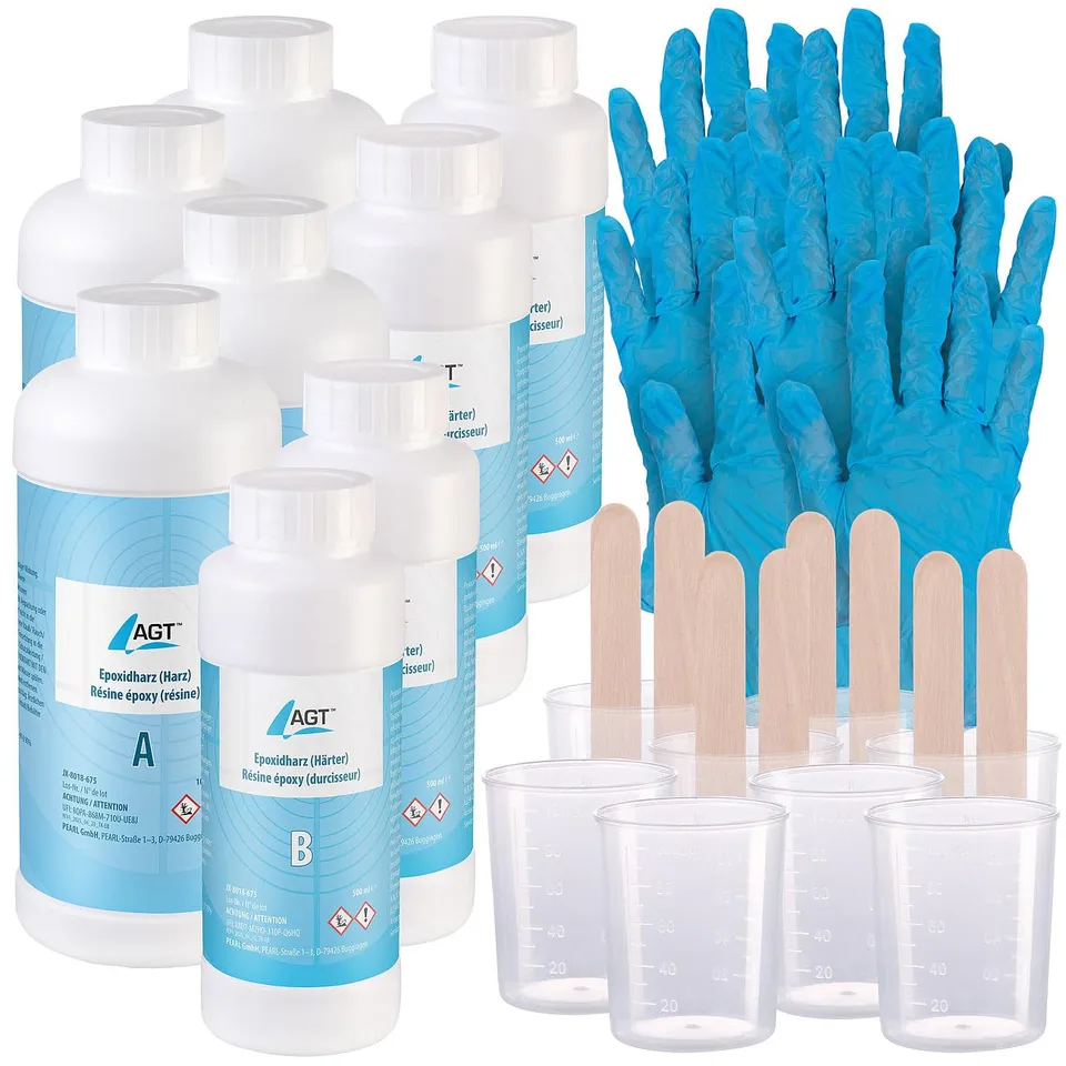 agt-epoxidharz-kristallklar-6000-ml-set-transparent-2-1 image 1