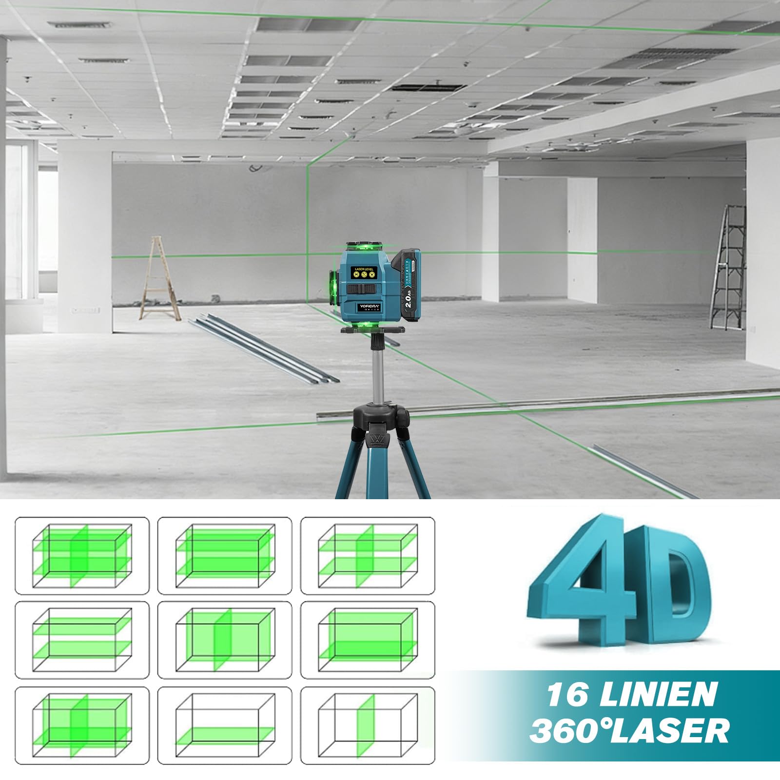 yofidra-home-improvement-kreuzlinienlaser-16-linien-mit-stativ image 2