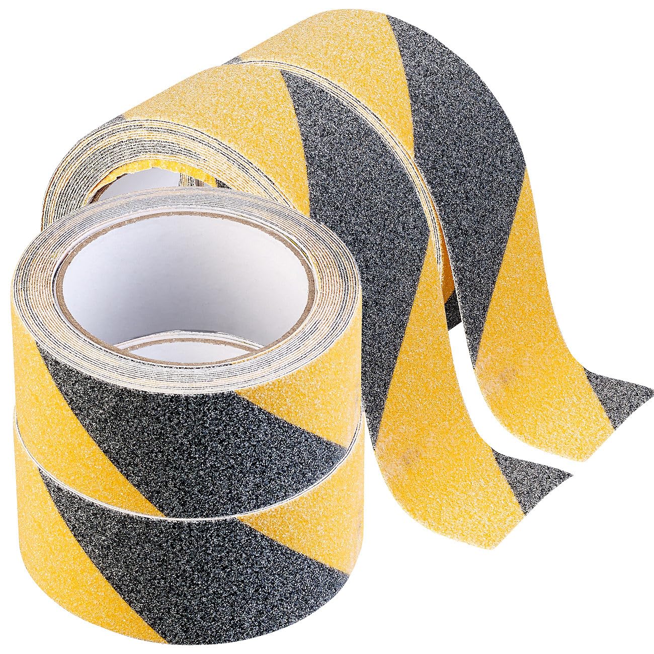agt-antirutsch-tape-schwarz-gelb-5-cm-x-10-m-4er-set image 1