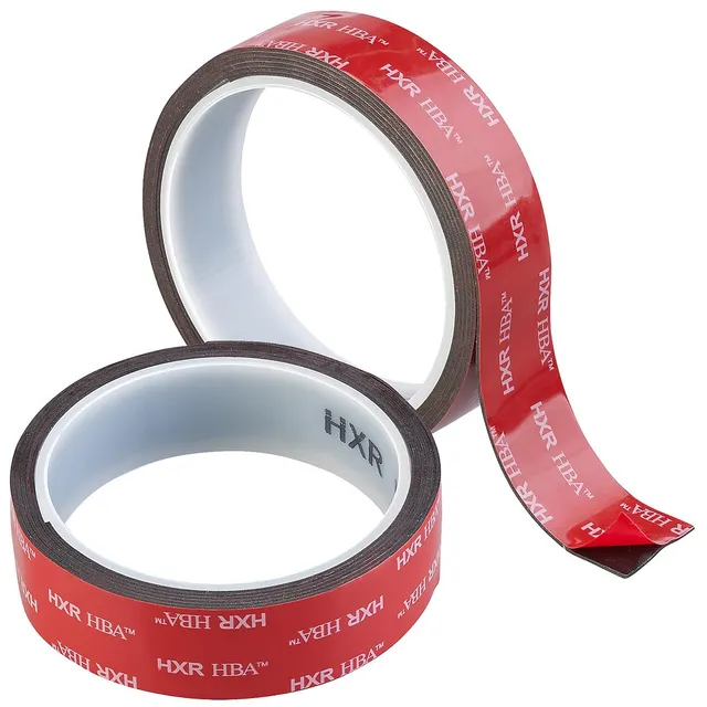agt-acryl-doppelklebeband-schwarz-2-5cm-x-3m-2er-set image 1